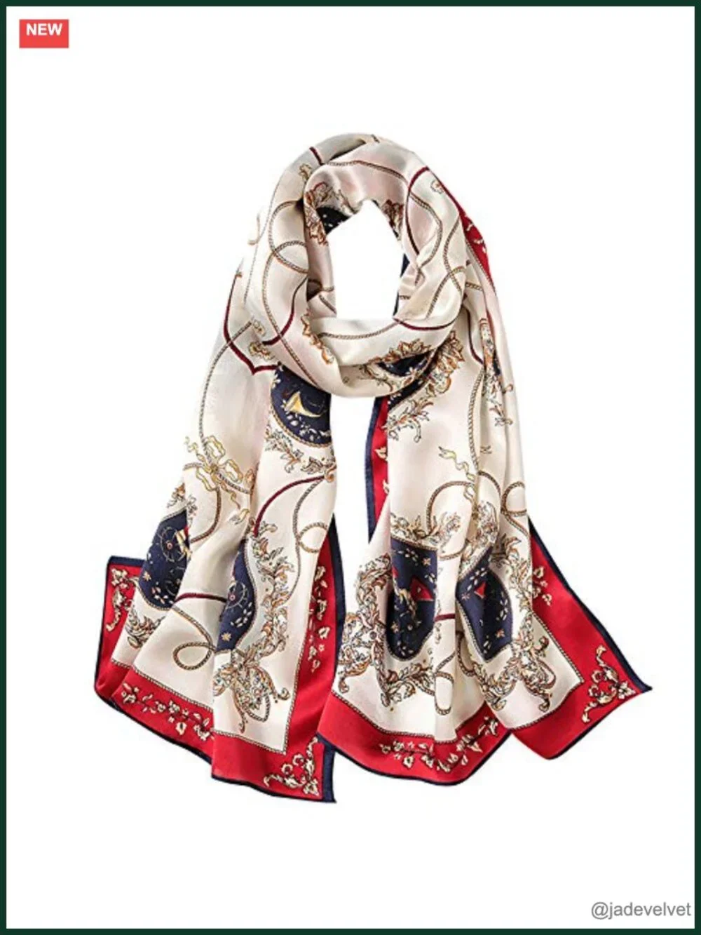 100% Pure Mulberry Silk Long Oblong Shawl Fashion Scarf